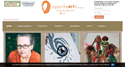 Desktop Screenshot of openhearthstudio.com