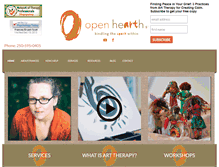 Tablet Screenshot of openhearthstudio.com